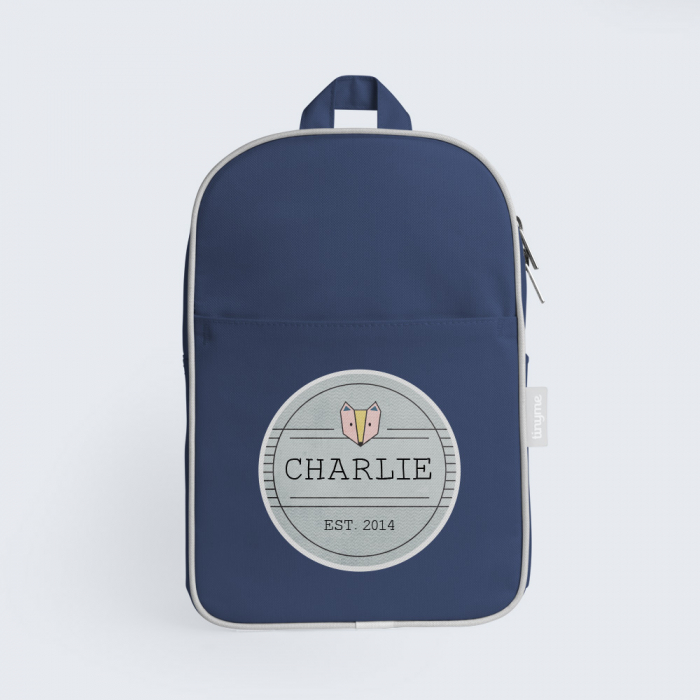 Monogrammed kids backpacks clearance