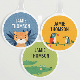 Personalised Bag Tags - 3pk