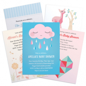Baby Shower Invitations & Magnets