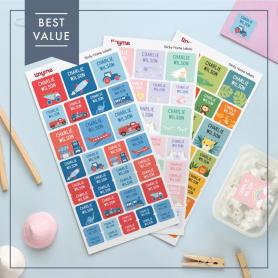 Name Labels Kids Labels Name Stickers