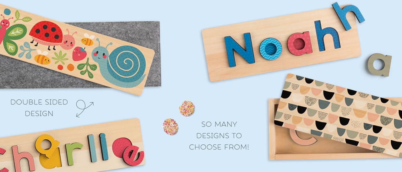 Personalised Kids Wooden Name Puzzle