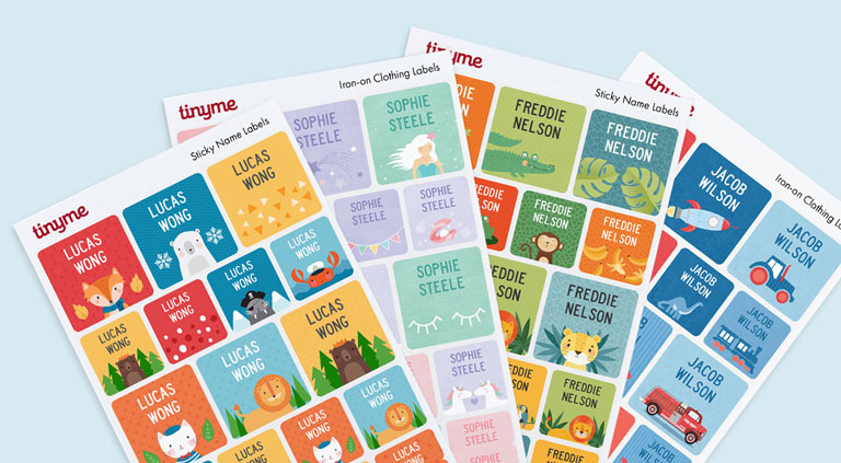 Name Labels Kids Labels Name Stickers
